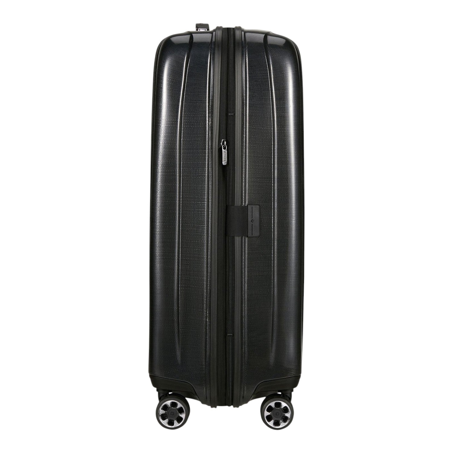 Lieblingstasche NEXIS Spinner 76/28 Exp black hardshell suitcase with four spinner wheels and expandable design