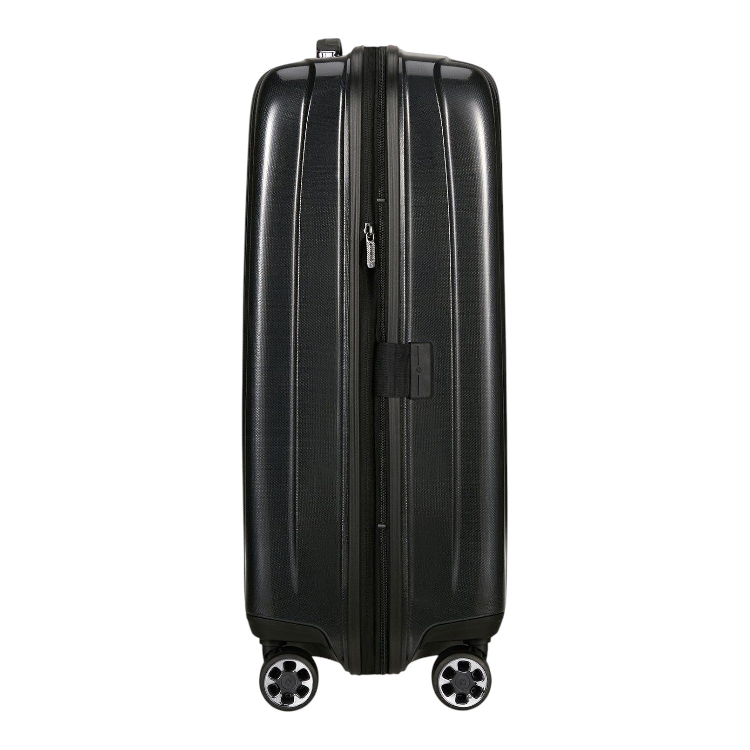 Lieblingstasche NEXIS Spinner 70/26 Exp black hardshell suitcase with four spinner wheels and expandable design