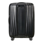 Lieblingstasche NEXIS Spinner 70/26 Exp black hardshell suitcase with vertical ridges and four spinner wheels