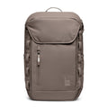 Lieblingstasche Pro Pack taupe backpack with multiple exterior loops and a zippered pocket.