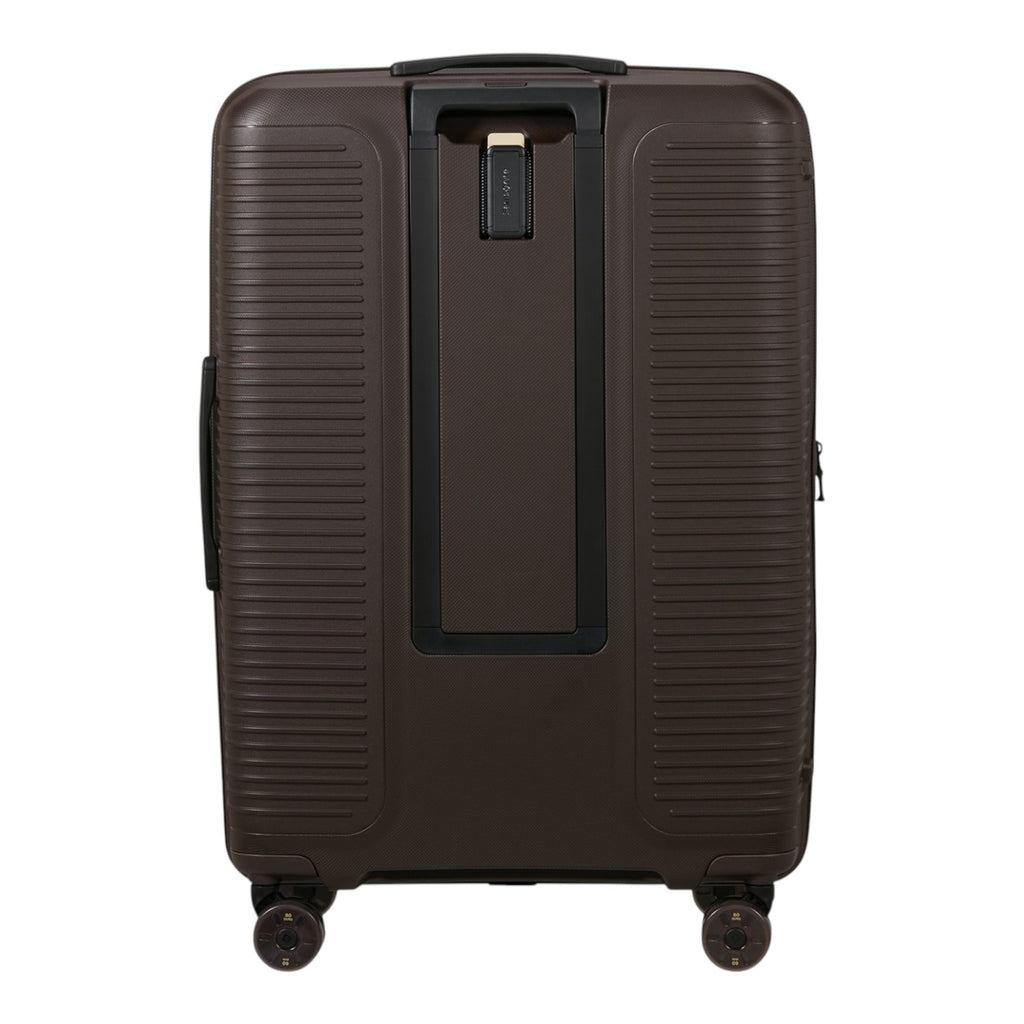 Lieblingstasche PRODIVER HS brown hard shell spinner suitcase with telescopic handle and four wheels