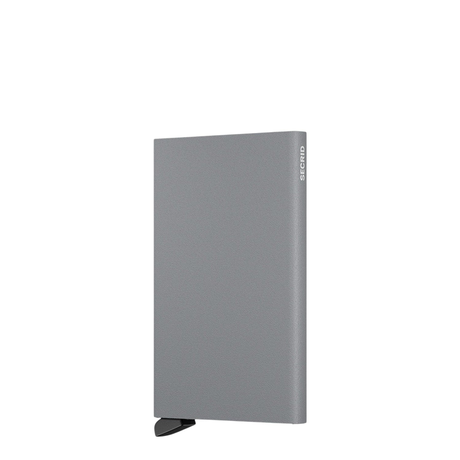 Lieblingstasche Secrid Cardprotector in powder grey aluminium with RFID protection and card slide mechanism