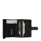 Lieblingstasche Secrid Miniwallet Vintage in black leather with RFID-protected card protector and cash compartment