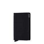 Lieblingstasche Secrid Slimwallet Crisple in black leather with RFID protection and card slide mechanism