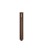 Lieblingstasche Secrid Slimwallet in brown leather with a slim profile and integrated RFID-protected card holder.