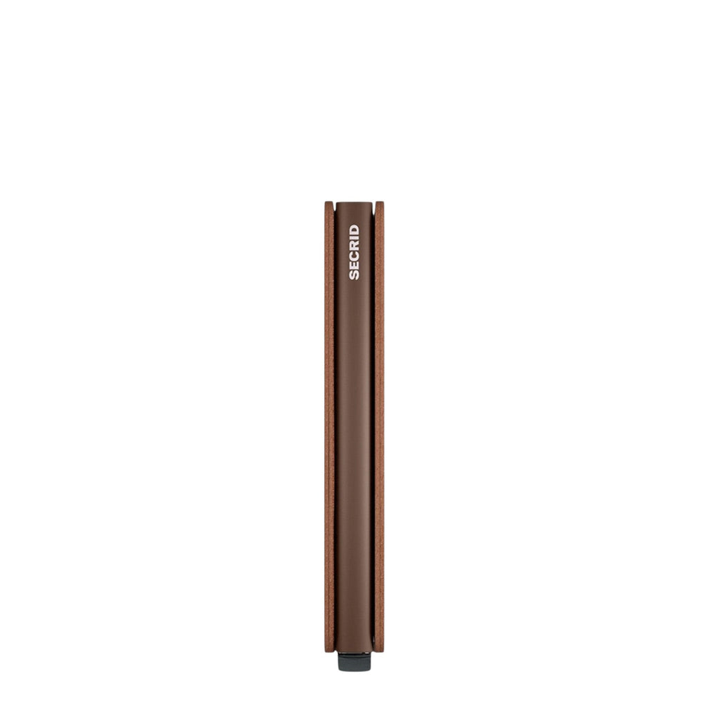 Lieblingstasche Secrid Slimwallet Vintage in brown leather with a slim profile and integrated RFID card protector