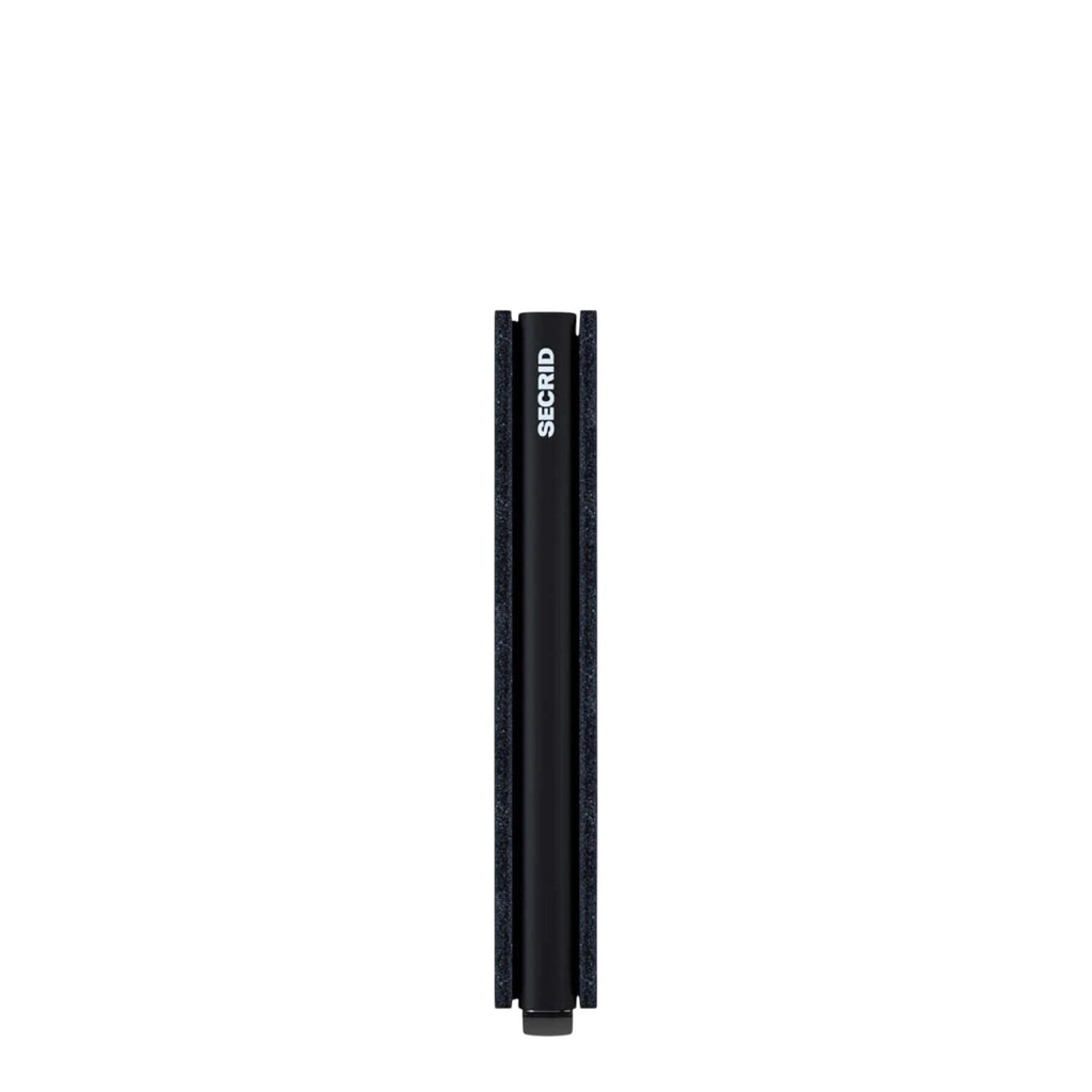 Lieblingstasche Secrid Slimwallet Matte in black, a slim RFID-protected card holder with a minimalist design.