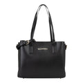 Lieblingstasche Shopping Clio Re black leather tote bag with gold hardware and adjustable strap.