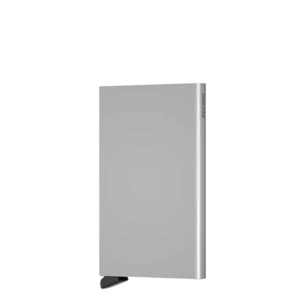Lieblingstasche Secrid silver aluminium cardprotector with a sleek minimalist design for secure card storage