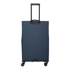 Lieblingstasche Skaii large blue expandable 4-wheel trolley suitcase with telescopic handle