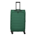 Lieblingstasche Skaii green 4-wheel expandable trolley suitcase with front pocket and telescopic handle