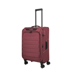 Lieblingstasche Skaii medium expandable 4-wheel trolley suitcase in dark red with TSA lock and telescopic handle