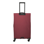 Lieblingstasche Skaii large red expandable 4-wheel trolley suitcase with telescopic handle