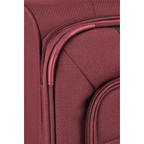 Lieblingstasche Skaii Trolley 4W L exp in burgundy with durable fabric, zipper details, and Superlight branding.