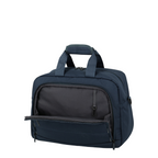 Lieblingstasche Skaii Weekender travel bag in navy blue with a front zippered pocket and sturdy carry handles