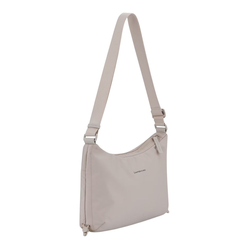 Lieblingstasche Skara Small beige crossbody bag with adjustable shoulder strap and minimalist design