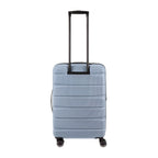 Lieblingstasche Stratosphere Spinner M teal hard-shell suitcase with telescopic handle and spinner wheels.
