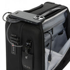 Lieblingstasche Tumi Alpha compact carry-on suitcase in black ballistic nylon with integrated USB charging port