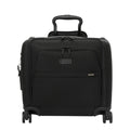 Lieblingstasche Tumi Alpha black compact carry-on suitcase with telescopic handle and front zip pocket