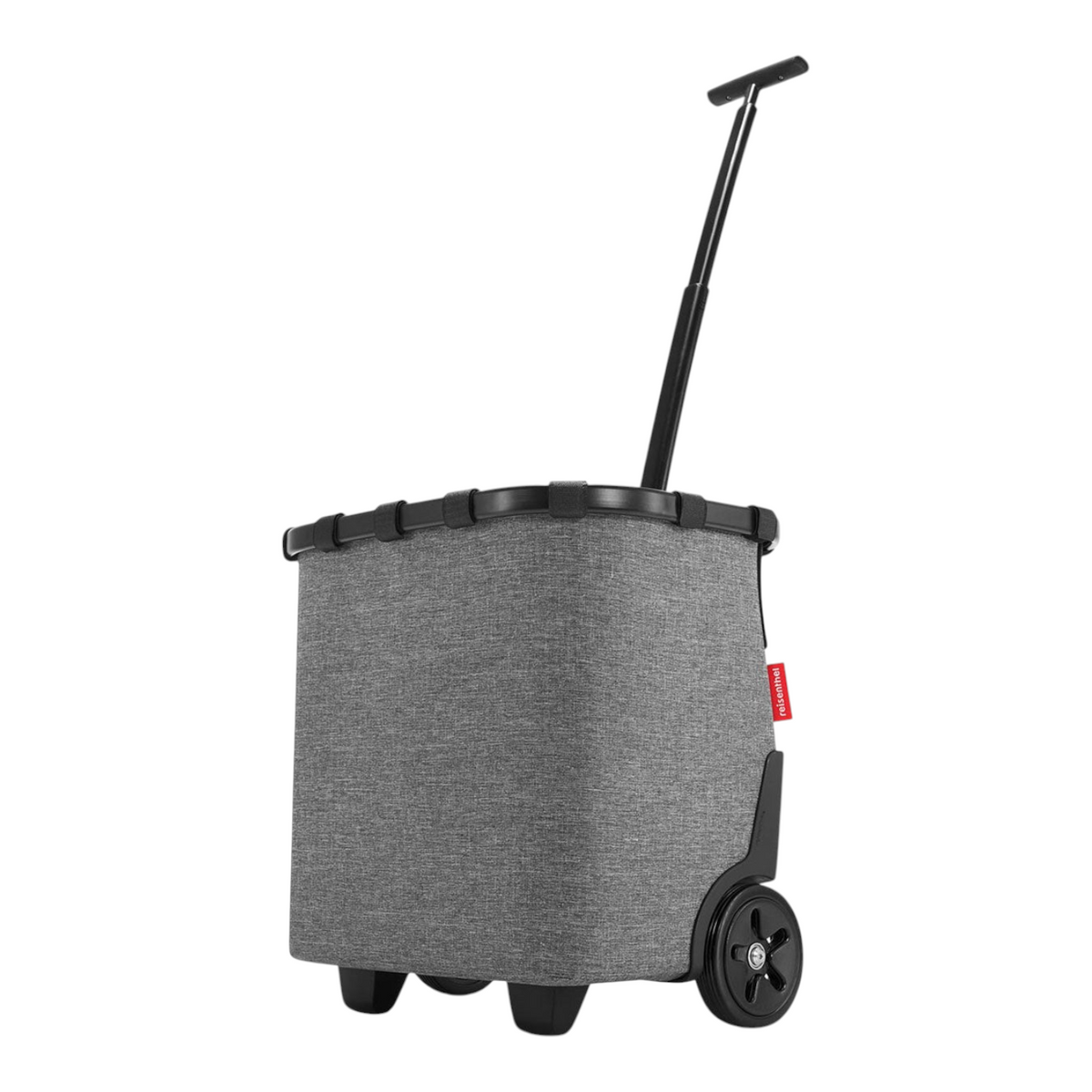 Lieblingstasche reisenthel Carrycruiser shopping trolley in grey with telescopic handle and sturdy wheels