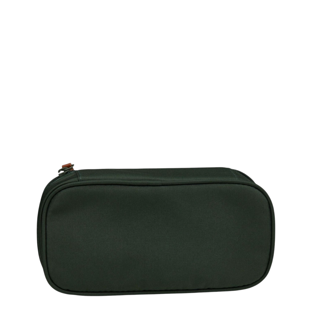 Lieblingstasche Satch pencil case in dark green recycled PET material with a minimalist Scandinavian design
