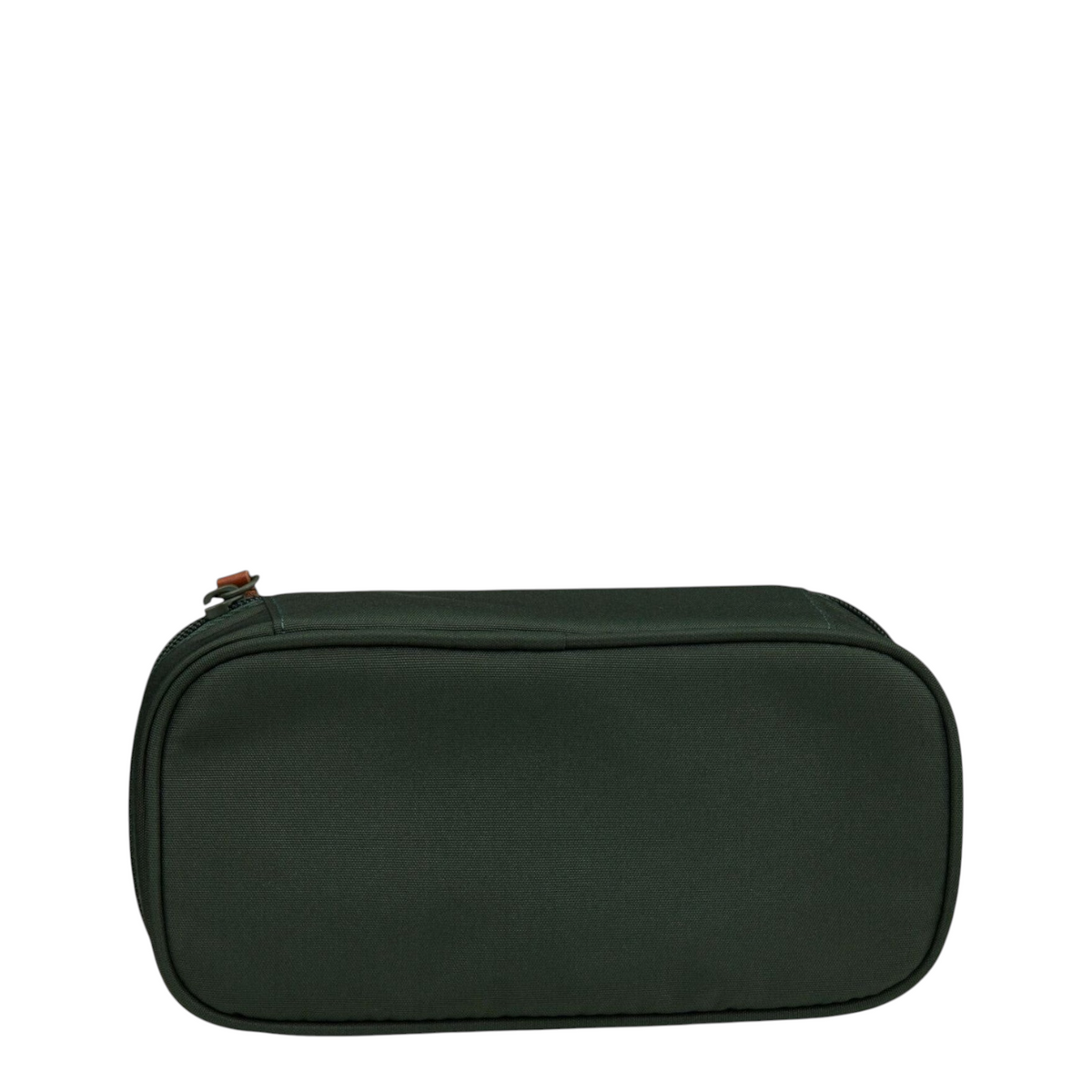 Lieblingstasche Satch pencil case in dark green recycled PET material with a minimalist Scandinavian design