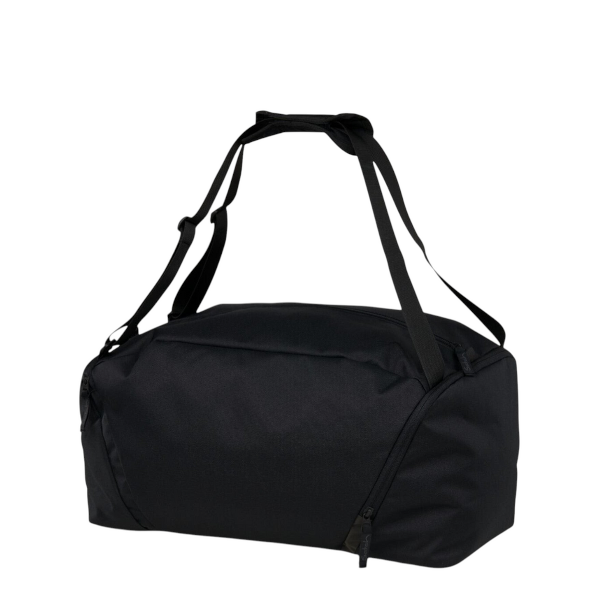 Lieblingstasche satch black sports bag with versatile straps and a separate shoe compartment for gym or school use.