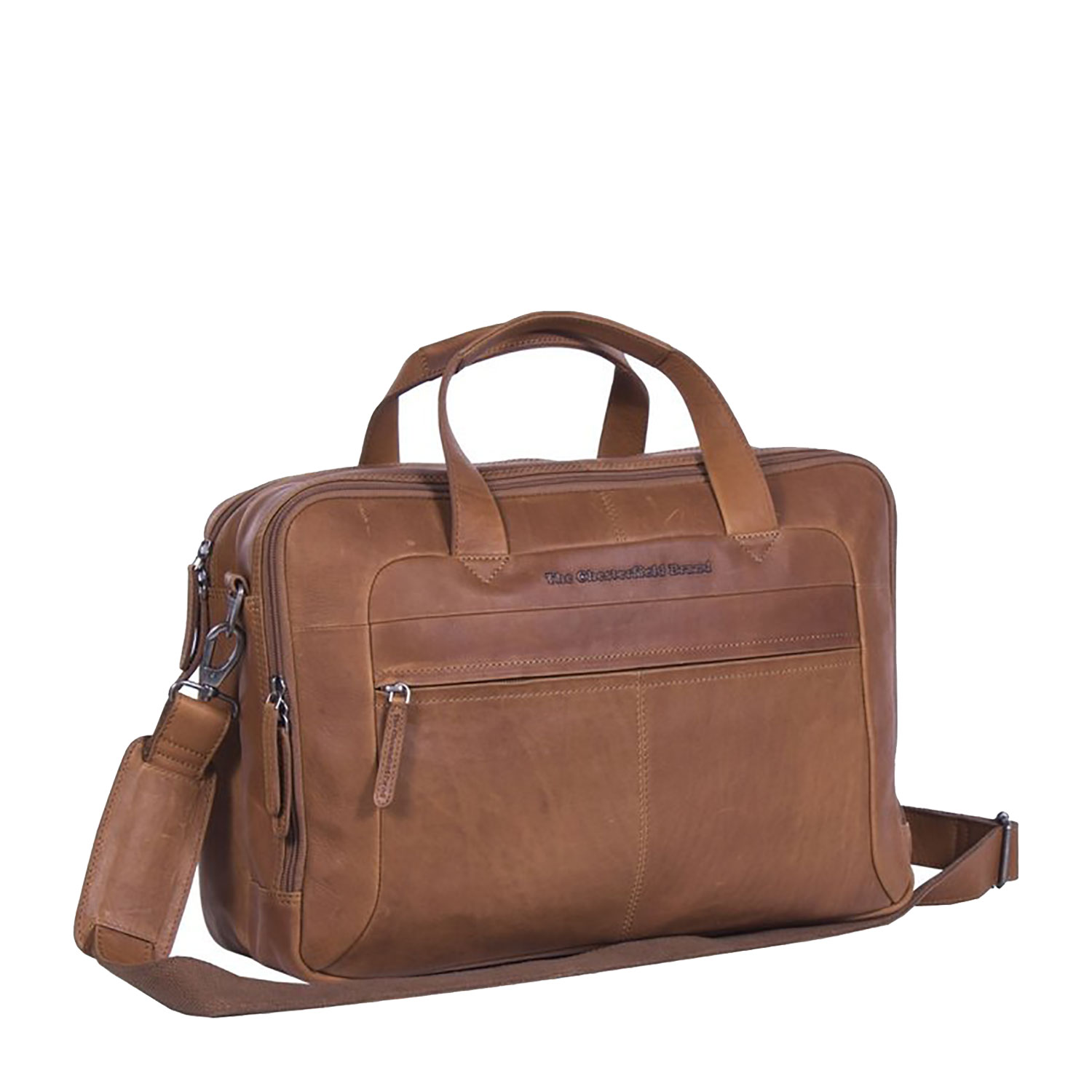 laptoptasche-leder-cognac-ryan The Chesterfield Brand Ryan