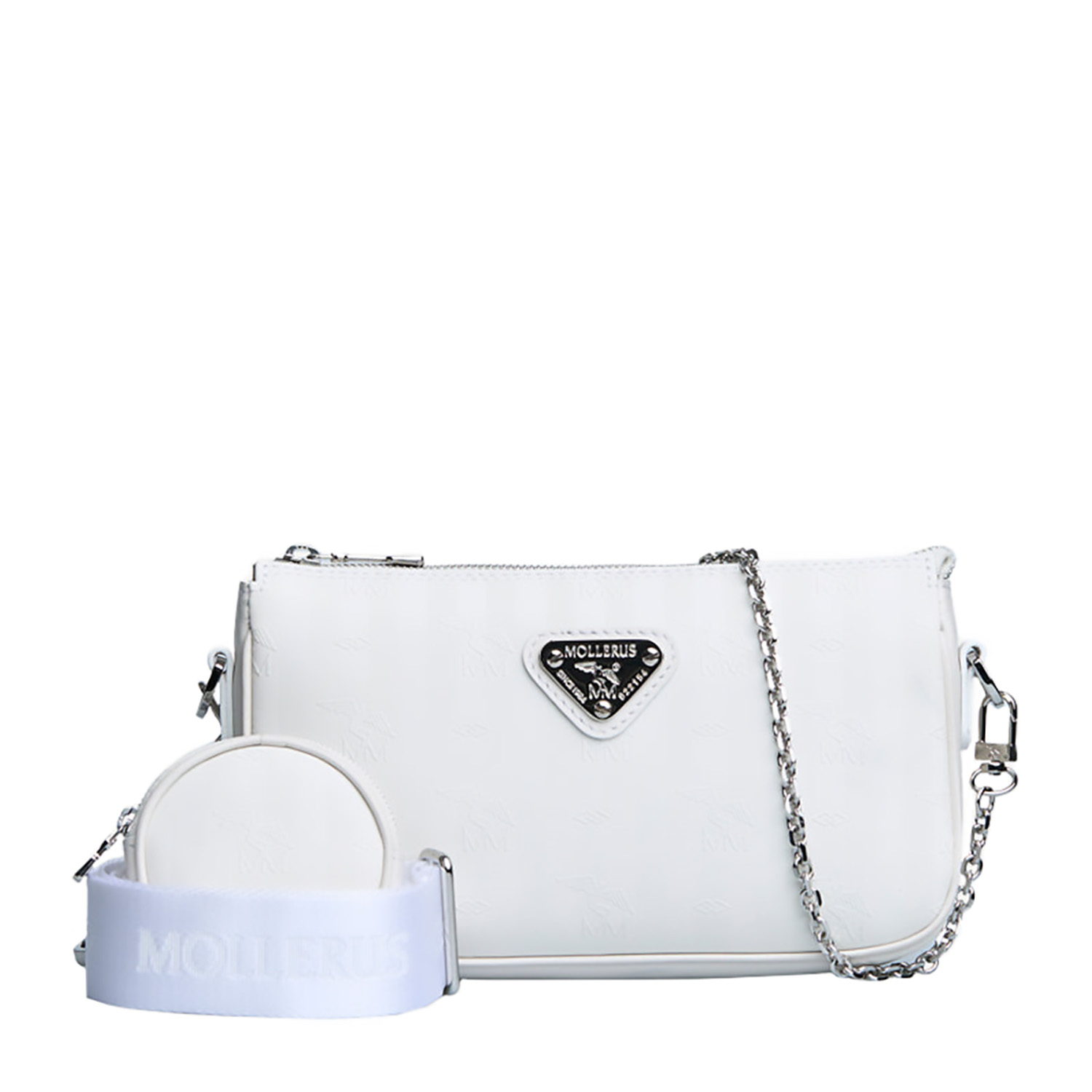snow white/silver