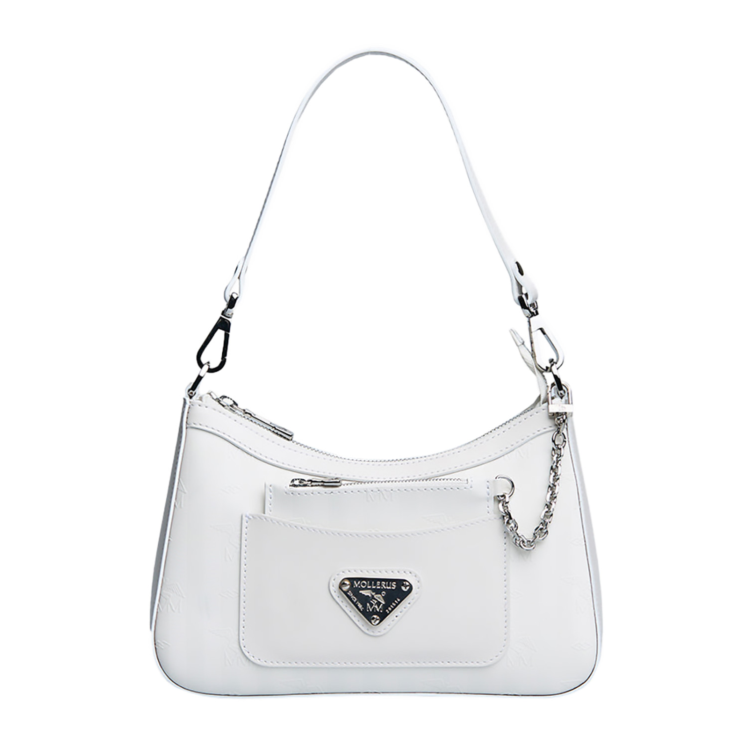 snow white/silver