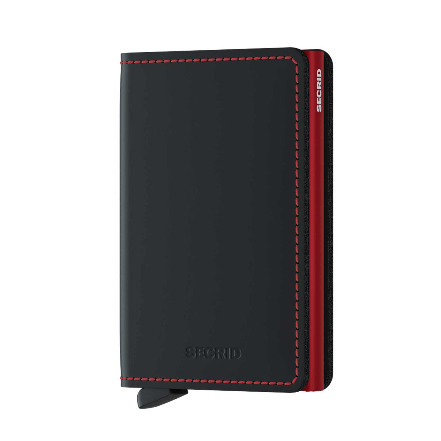 Secrid_Slimwallet-Matte_black-red-1 Secrid Slimwallet Matte