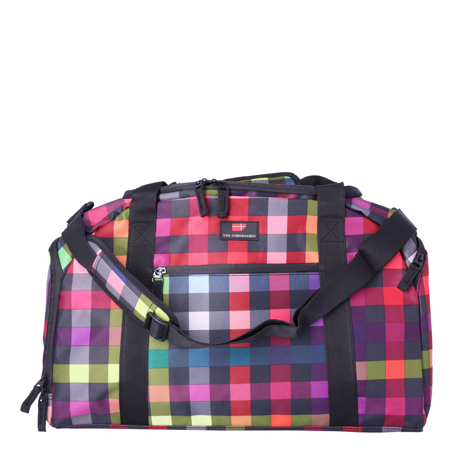 von-Cronshagen-Rainbow-Duffle-M_21A007_multicolorcheck_1 von Cronshagen Rainbow Duffle M