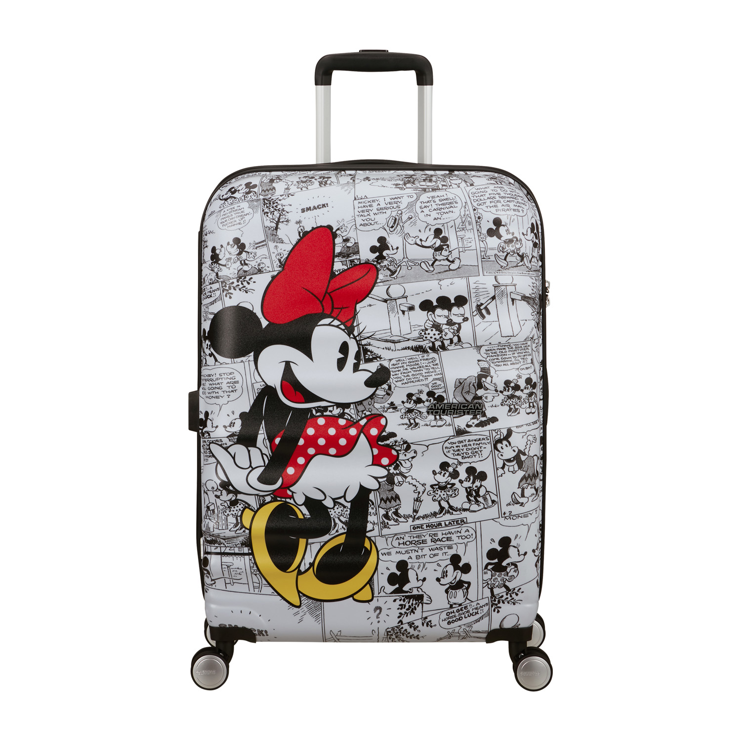 American-Tourister_WAVEBREAKER-DISNEY-Spinner-67_Minnie-Comics-White American Tourister WAVEBREAKER DISNEY Spinner 67
