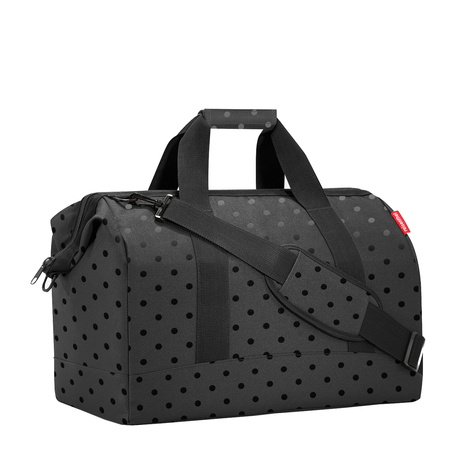 glossy dots black