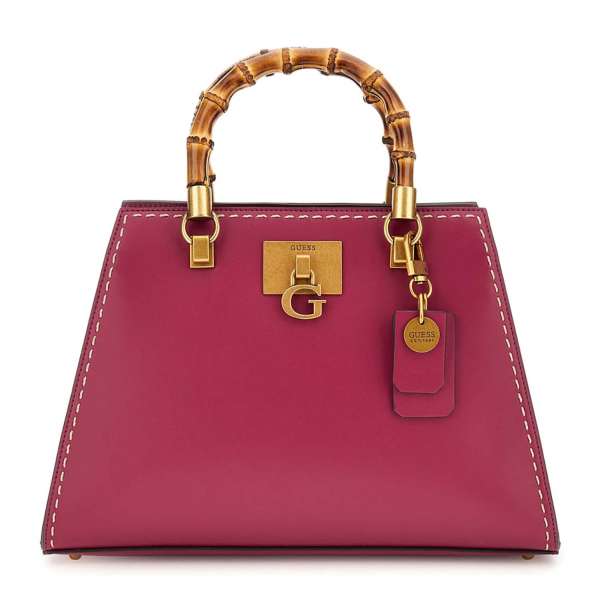 GUESS STEPHI Bamboo Satchel